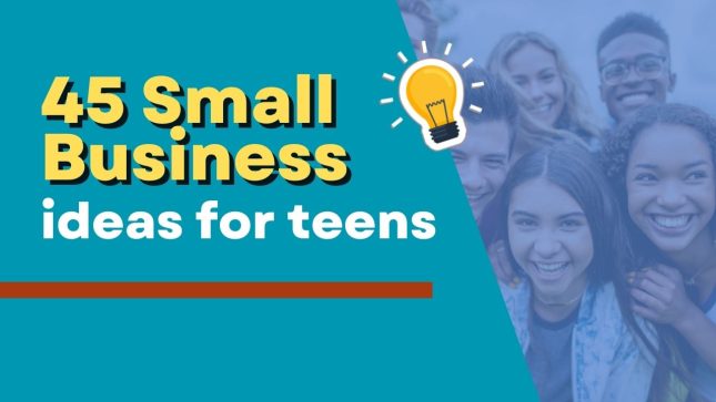 Small Business Ideas for Teens to Start