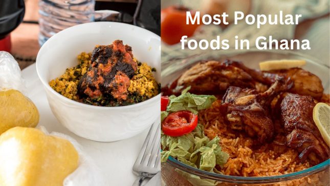 Most popular foods in Ghana