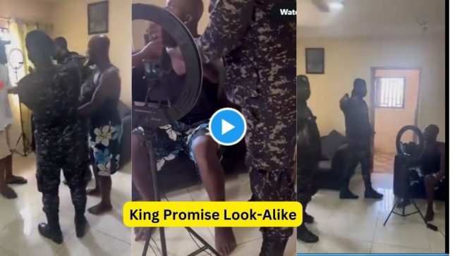 King Promise Look-Alike in trouble